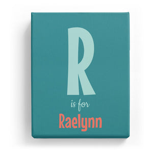 R is for Raelynn - Cartoony