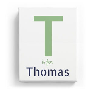 T is for Thomas - Stylistic