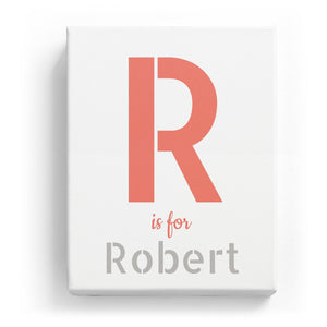 R is for Robert - Stylistic