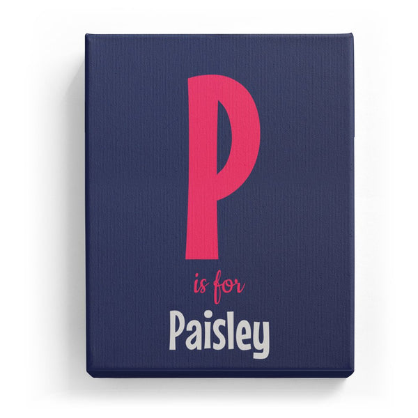 P is for Paisley - Cartoony