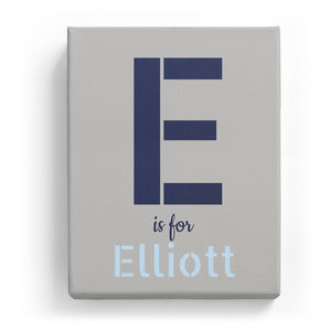 E is for Elliott - Stylistic