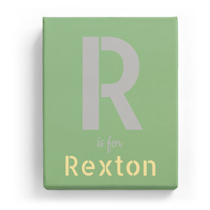 R is for Rexton - Stylistic