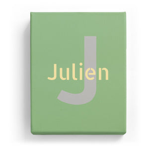 Julien Overlaid on J - Stylistic