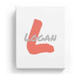 Logan Overlaid on L - Artistic