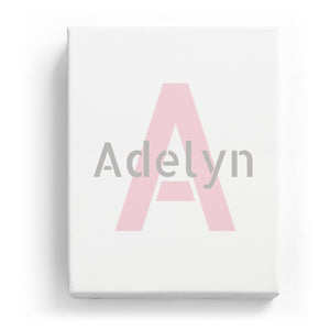 Adelyn Overlaid on A - Stylistic