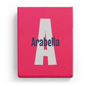 Arabella Overlaid on A - Cartoony