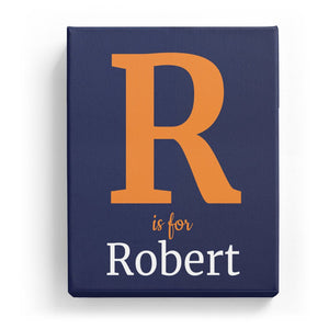 R is for Robert - Classic