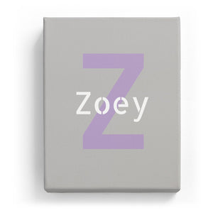 Zoey Overlaid on Z - Stylistic