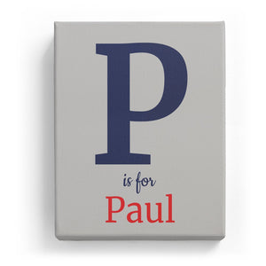 P is for Paul - Classic