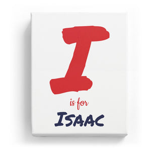 I is for Isaac - Artistic