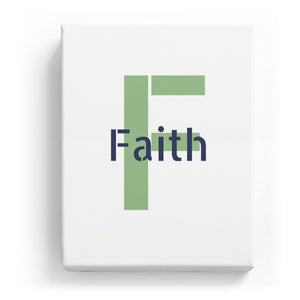 Faith Overlaid on F - Stylistic