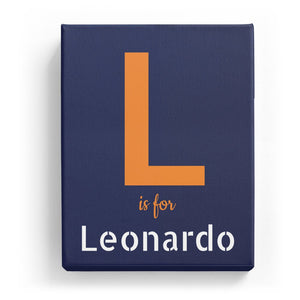 L is for Leonardo - Stylistic