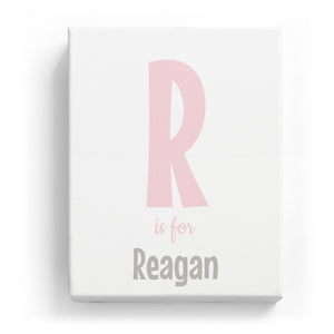 R is for Reagan - Cartoony