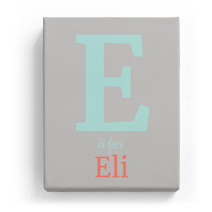 E is for Eli - Classic