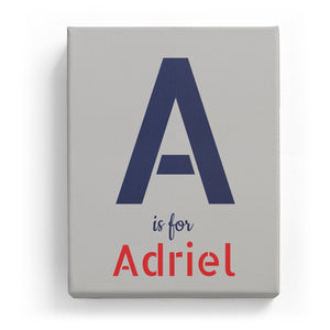 A is for Adriel - Stylistic