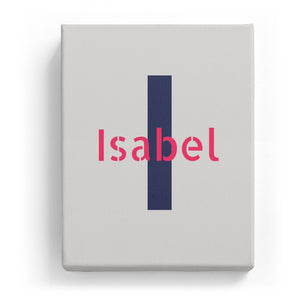 Isabel Overlaid on I - Stylistic