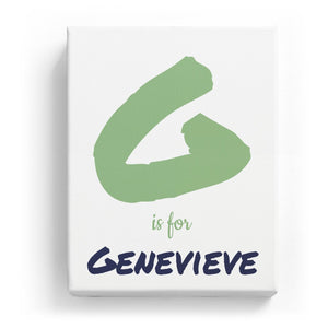 G is for Genevieve - Artistic