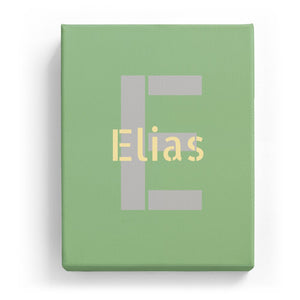 Elias Overlaid on E - Stylistic