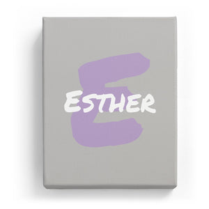 Esther Overlaid on E - Artistic