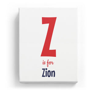 Z is for Zion - Cartoony