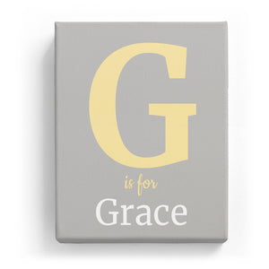 G is for Grace - Classic