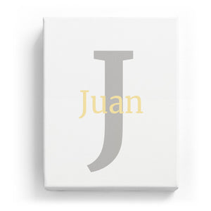 Juan Overlaid on J - Classic