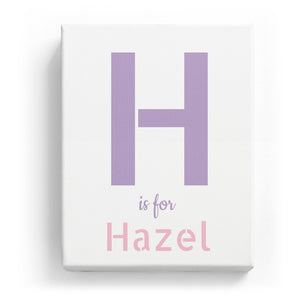 H is for Hazel - Stylistic