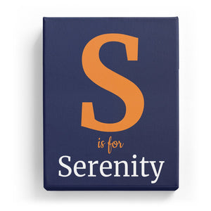 S is for Serenity - Classic