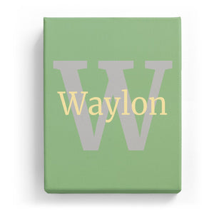 Waylon Overlaid on W - Classic