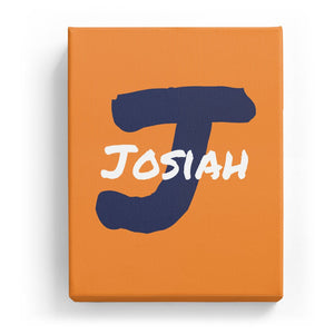 Josiah Overlaid on J - Artistic