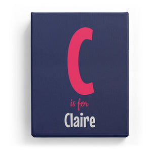 C is for Claire - Cartoony