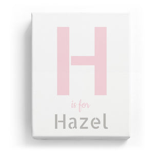 H is for Hazel - Stylistic