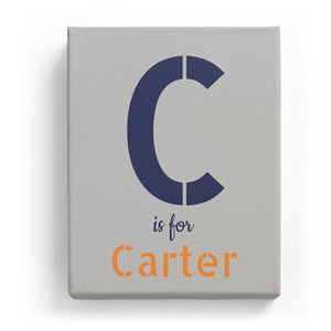 C is for Carter - Stylistic