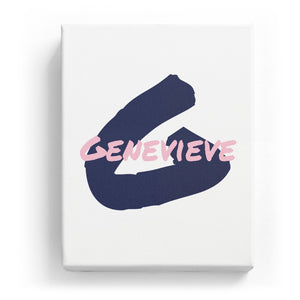 Genevieve Overlaid on G - Artistic