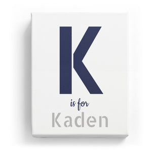 K is for Kaden - Stylistic