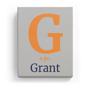 G is for Grant - Classic