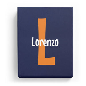 Lorenzo Overlaid on L - Cartoony