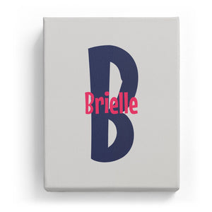 Brielle Overlaid on B - Cartoony