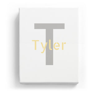 Tyler Overlaid on T - Stylistic