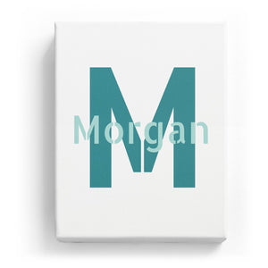 Morgan Overlaid on M - Stylistic