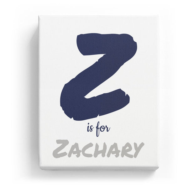 Z is for Zachary - Artistic