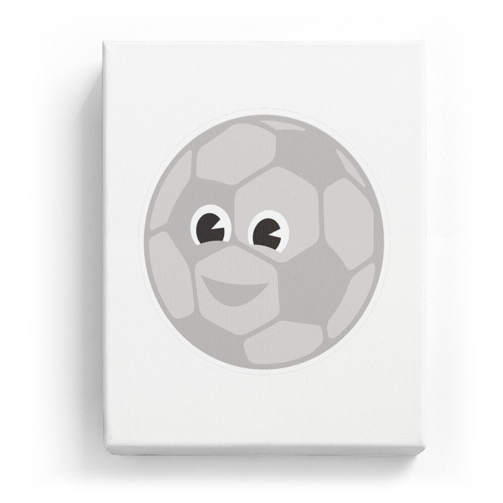 Soccer with a Face - No Background (Mirror Image)