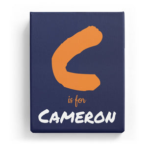 C is for Cameron - Artistic