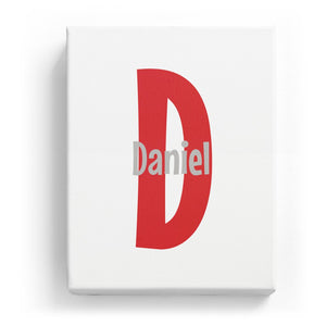 Daniel Overlaid on D - Cartoony