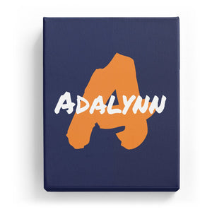 Adalynn Overlaid on A - Artistic