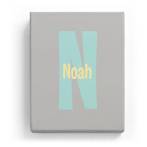 Noah Overlaid on N - Cartoony