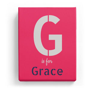 G is for Grace - Stylistic