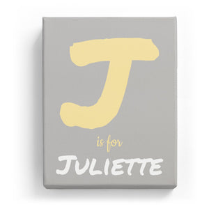 J is for Juliette - Artistic