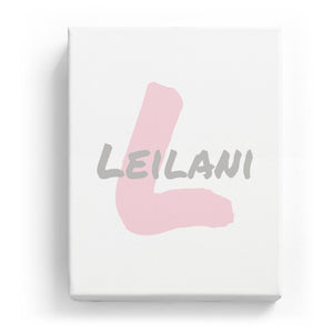 Leilani Overlaid on L - Artistic