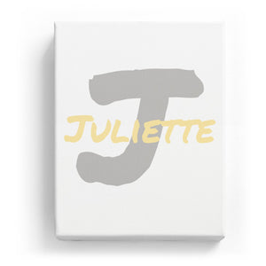 Juliette Overlaid on J - Artistic